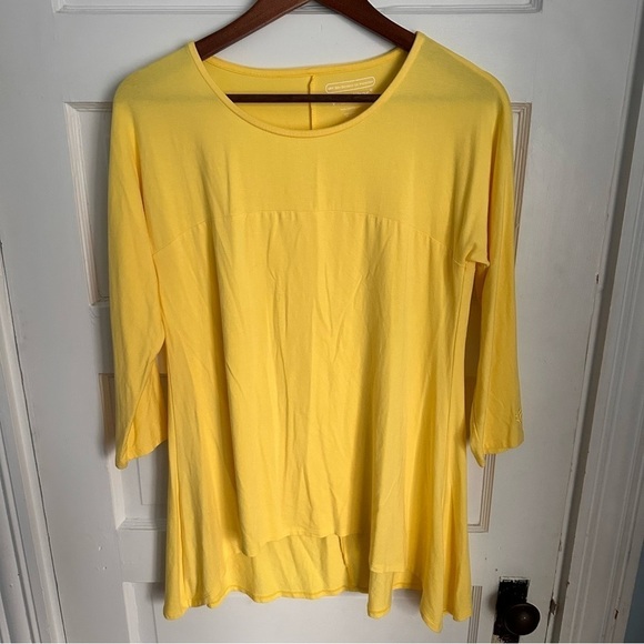 Coolibar UPF 50+ UV Protection Sz Small Long Sleeve Shirt Yellow Sun Protection - Picture 1 of 8